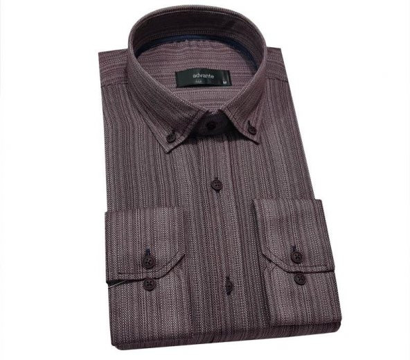 Advante Uzun Kol Klasik Erkek Gömlek - 5