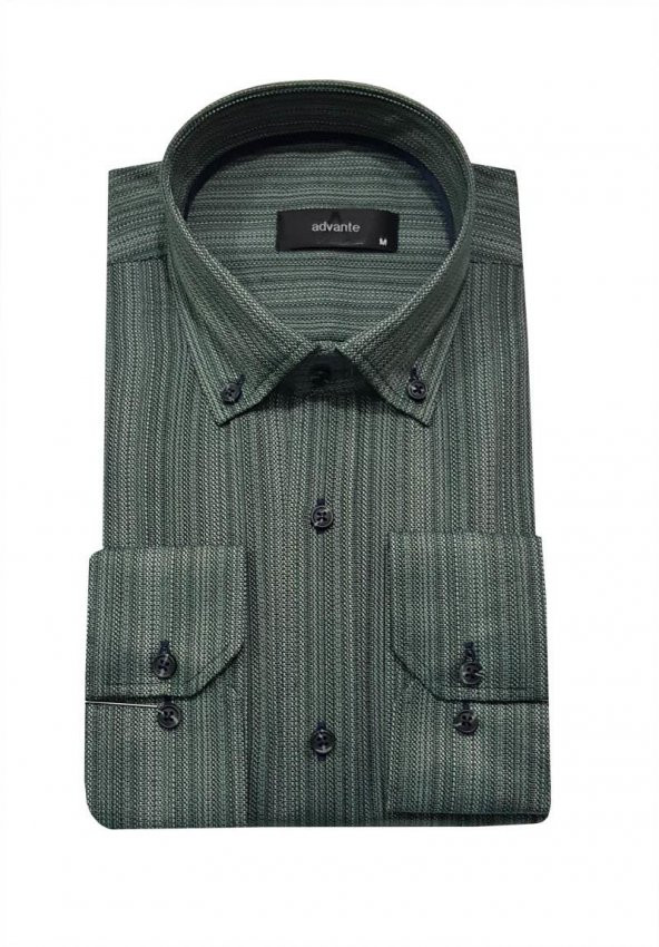 Advante Uzun Kol Klasik Erkek Gömlek - 6