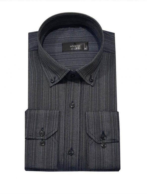 Advante Uzun Kol Klasik Erkek Gömlek - 9