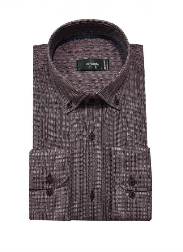 Advante Uzun Kol Klasik Erkek Gömlek - 10