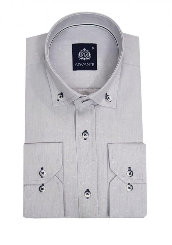 Advante Klasik Uzun Kol Erkek Gömlek - 3