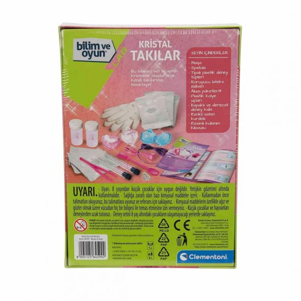 Clementoni Bilim Seti Kristal Takılar - Resim 6