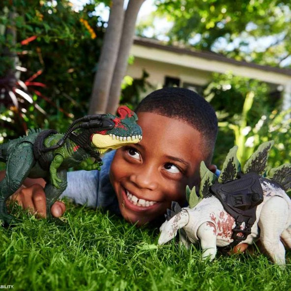 Jurassic World İz Sürücü Dinozor Figürü (Karışık Model 1 Adet) - 5