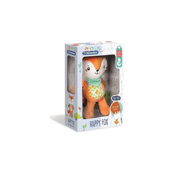 Clementoni Baby Aktiviteli Peluş Tilki Happy Fox - 2