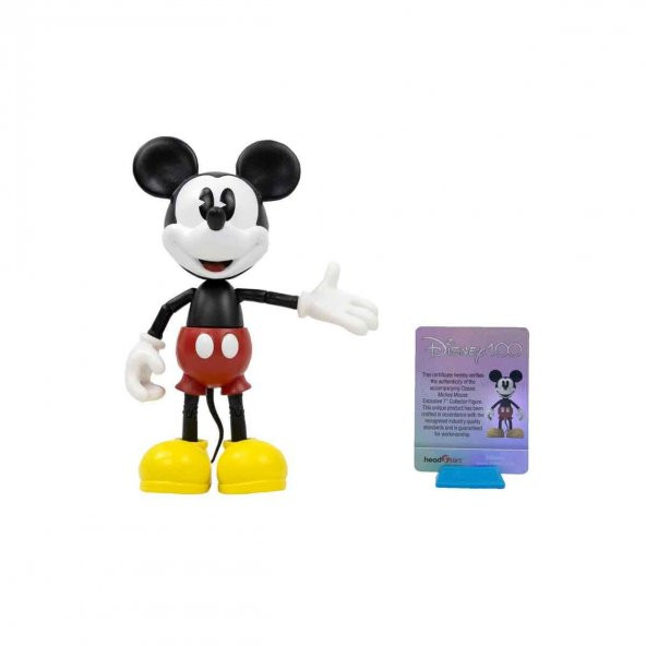 Disney100 Koleksiyon Figürü Walt Disney Mickey Mouse Figürü - 4