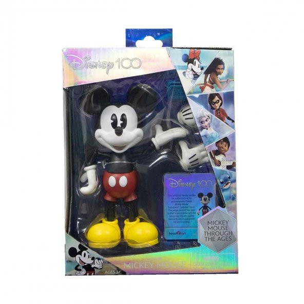 Disney100 Koleksiyon Figürü Walt Disney Mickey Mouse Figürü - 5