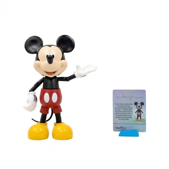 Disney100 Koleksiyon Figürü Walt Disney World Mickey Mouse Figürü - Resim 4