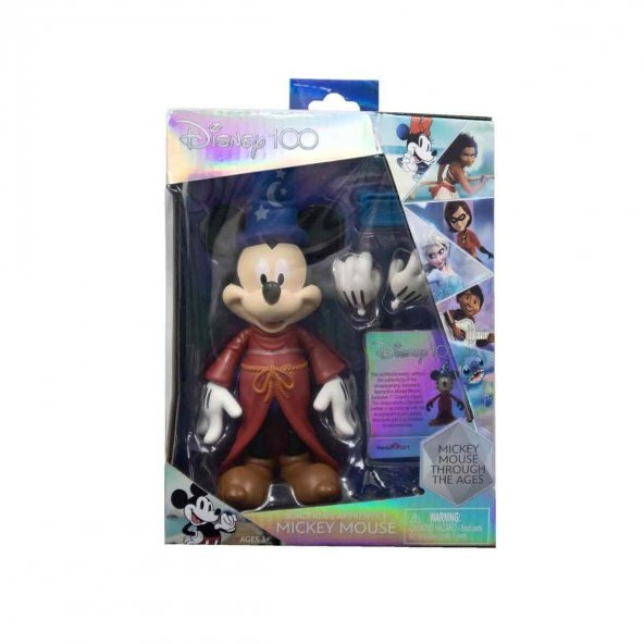 Disney100 Koleksiyon Figürü Sorceress Apprentice Mickey Mouse - 5