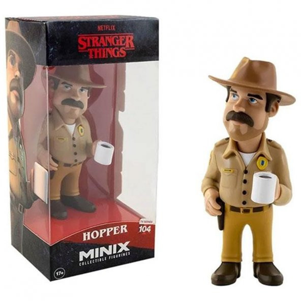 Minix Stranger Things Hopper Koleksiyon Figürü