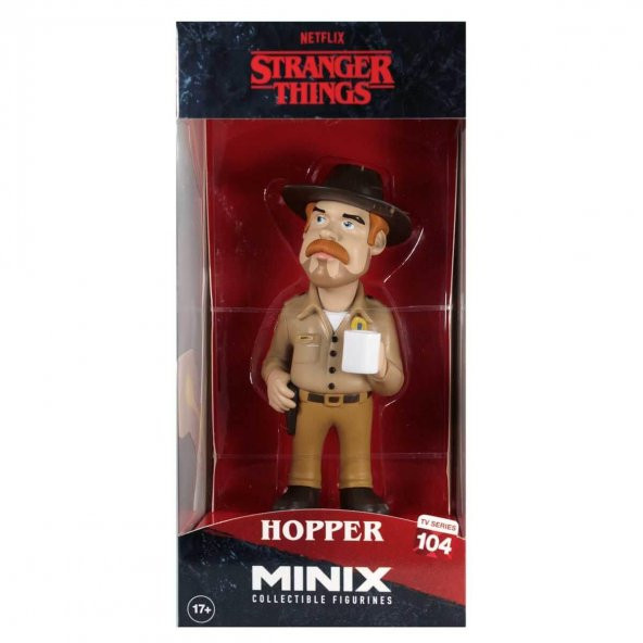 Minix Stranger Things Hopper Koleksiyon Figürü - Resim 3