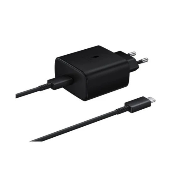 ScHitec 45W Süper Hızlı Şarj Aleti Type-C to Type-C 1metre Kablolu Siyah
