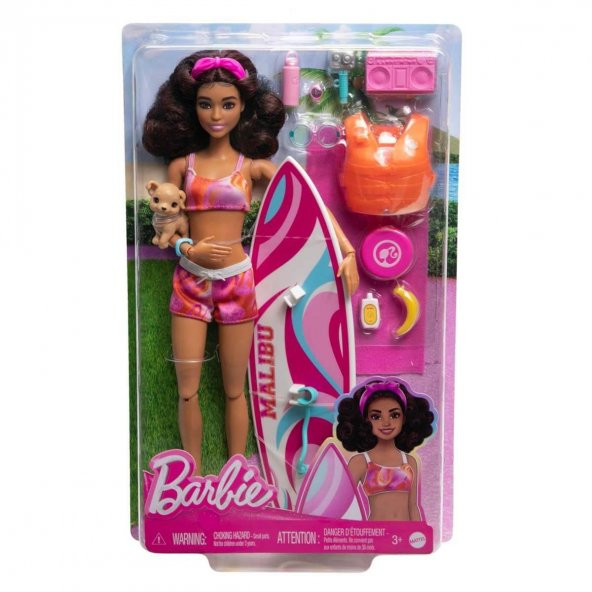Barbie Sörf Yapıyor Oyun Seti - Resim 5