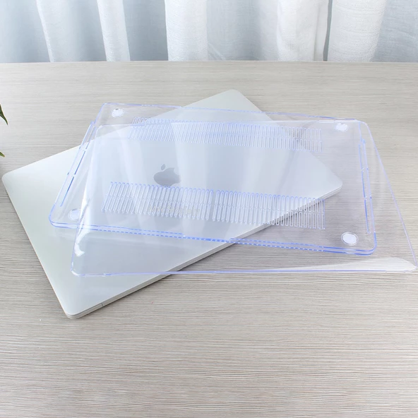 Macbook Air Kılıf 15.3 inç M2-M4-M3, Parlak Kristal Kılıf (15” Air) A2941 A3114 A3241 İle Uyumlu - 3