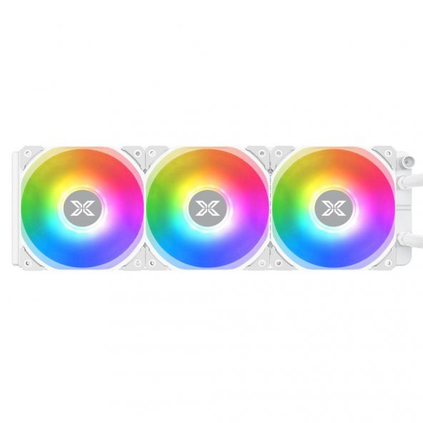 Xigmatek EN40214 LIQUID KILLER X360 ARCTIC Beyaz 1800RPM ARGB Fan AM5/LGA1700 Destekli 360mm Sıvı Soğutmalı CPU Fan - 2