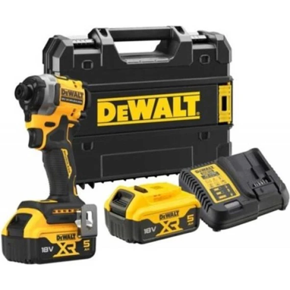Dewalt DCF850P2T 18V 5.0AH Çift Akülü Kömürsüz Tornavida - 2