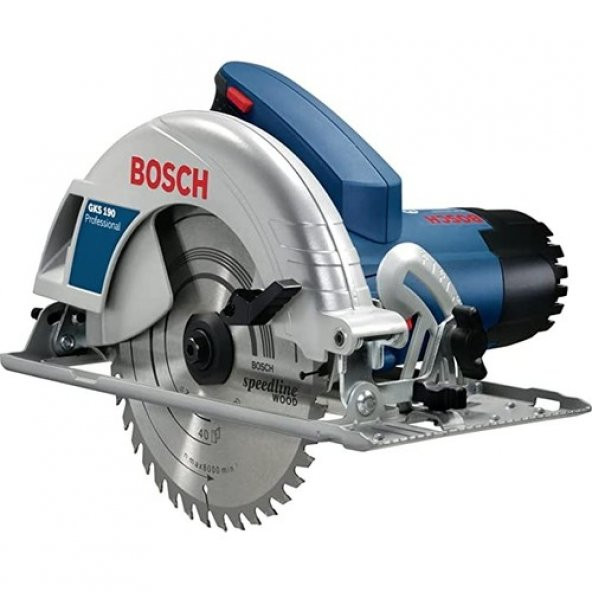 Bosch GKS 190 Profesyonel 1400 Watt 184 mm Elektrikli Daire Testere / Sunta Kesme Makinası - 2