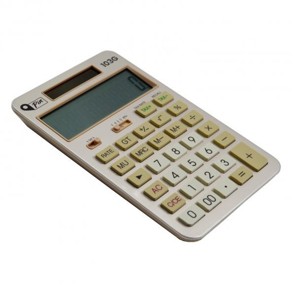 Pin 103G 12 Hane Gold Hesap Makinesi GKE - 3