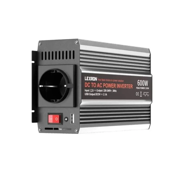 Lexron 600W 12V Modifiye Sinüs İnverter - 1