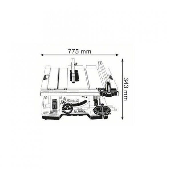 Bosch Gts 10 Xc Tezgah Tipi Daire Testere - 2