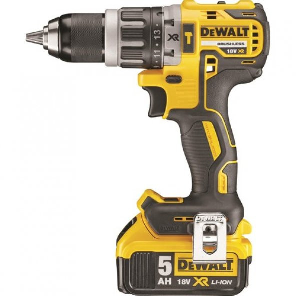 Dewalt DCD796P2-QW 18V/5.0Ah Li-ion Çift Akülü Kömürsüz Profesyonel Darbeli Matkap - 4