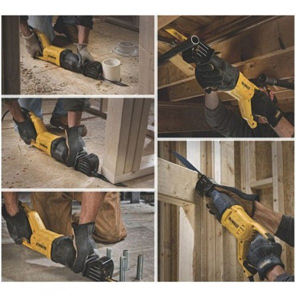 Dewalt DWE305PK-QS Profesyonel Tilki Kuyruğu Testere 1100Watt - 4