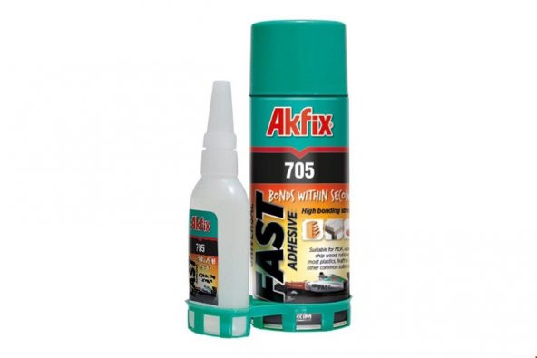 AKFİX HIZLI YAPIŞTIRICI 100ML+25GR