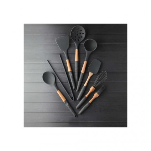 Perotti Maestro Grey 8 Parça Silikon Set-13309