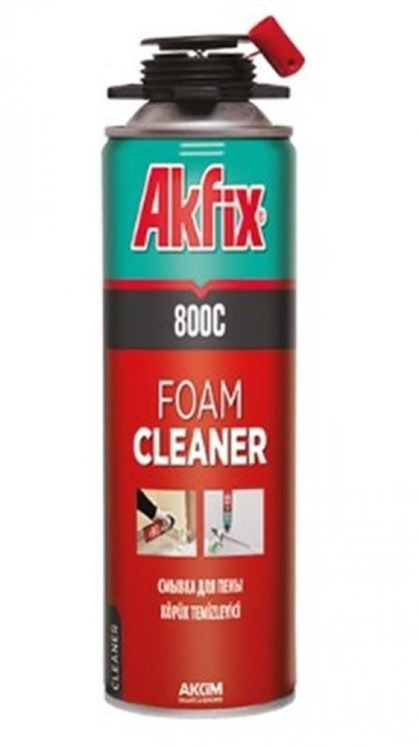 AKFİX KÖPÜK TEMİZLEYİCİ SPREY 500ML