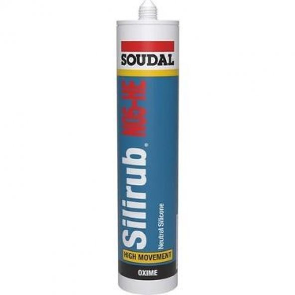 SOUDAL SİLİRUB NO5-HE ANTRASİT GRİ SİLİKON