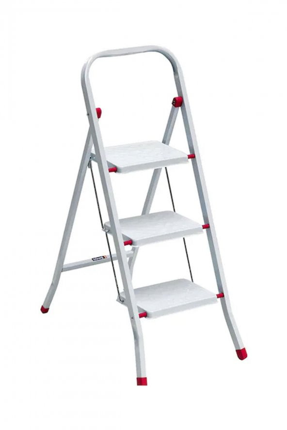 Saraylı 3'lü Pratik Metal Merdiven (1633)