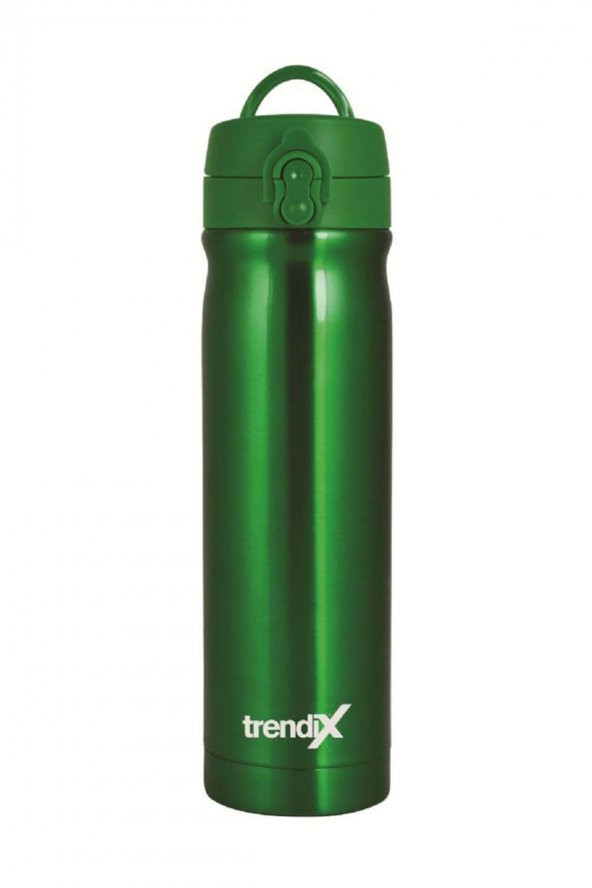 Çelik Içli Termos Matara (ÖRDEK YEŞİLİ) 500 ml
