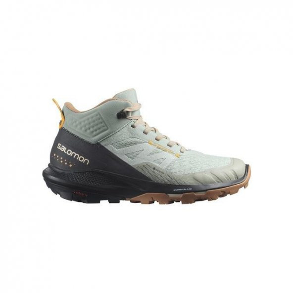 Salomon OUTpulse Mid GTX W Kadın Outdoor Bot - Wrought Iron/Ebony/Blazing Orange