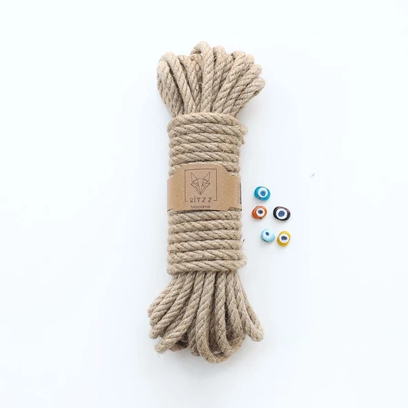 Jüt Halat İp // 8MM (500GR) - 2