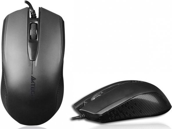 A4 Tech OP-760 V-Track Kablolu Mouse Siyah