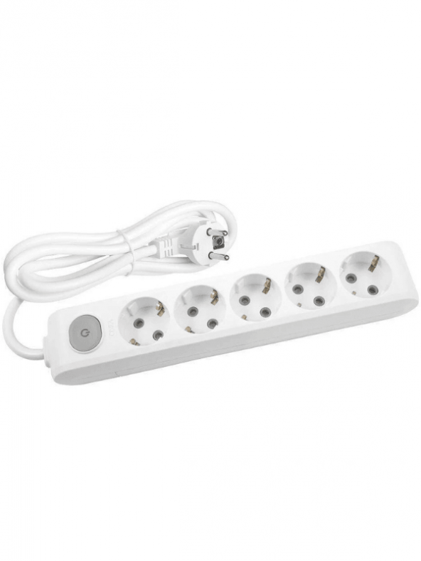 Viko Multi Let (5Li) Beşli Priz Topraklı Anahtarlı Kablolu 5 (Beş) Metre (4 Adet)