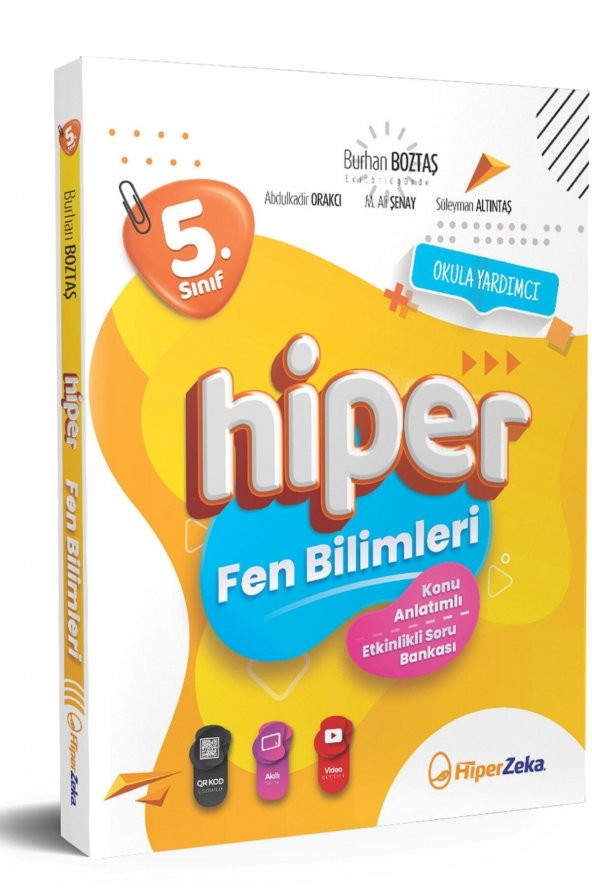 5. Sınıf Hiper Fen Bilimleri Konu Anlatımlı & Etkinlikli Soru Bankası Nw | Burhan Boztaş - 2