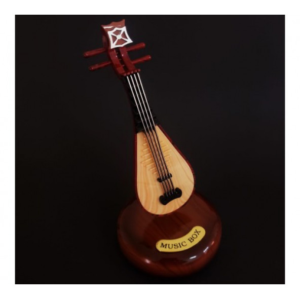 Saz Tasarımlı Dekoratif Müzik Kutusu - 1