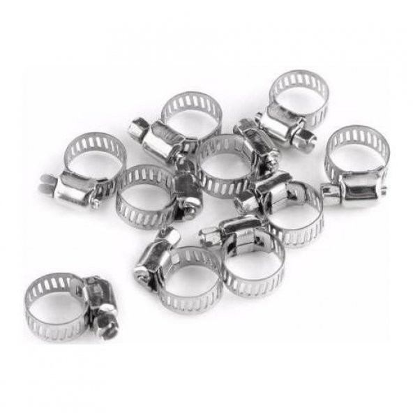 Bay-Tec MK1823 16-23x8Mm Metal Hortum Kelepçe Ayarlı 50 Adet