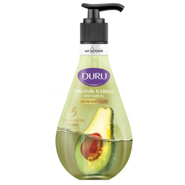 Duru Organik Avokado Yağı Sıvı Sabun 500 ML