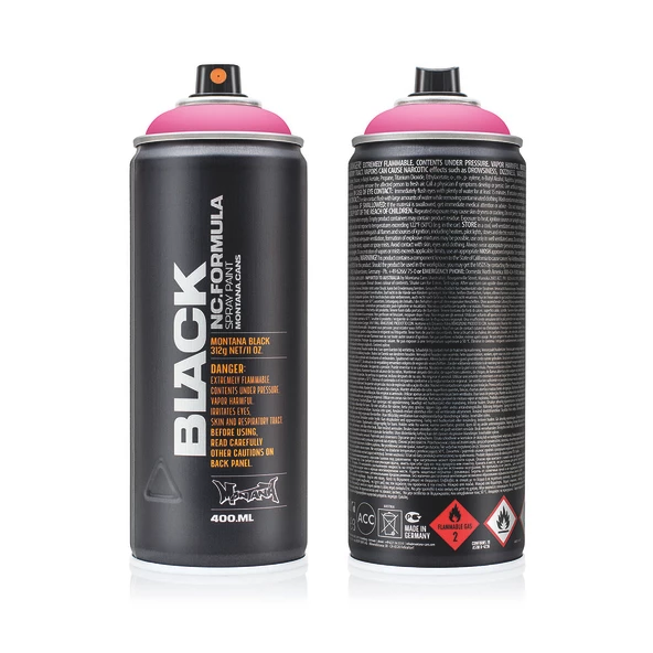 Montana Black Sprey Boya 400ml Pink Panther BLK3130