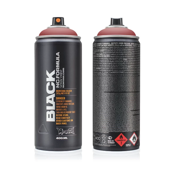 Montana Black Sprey Boya 400ml Rust BLK8080