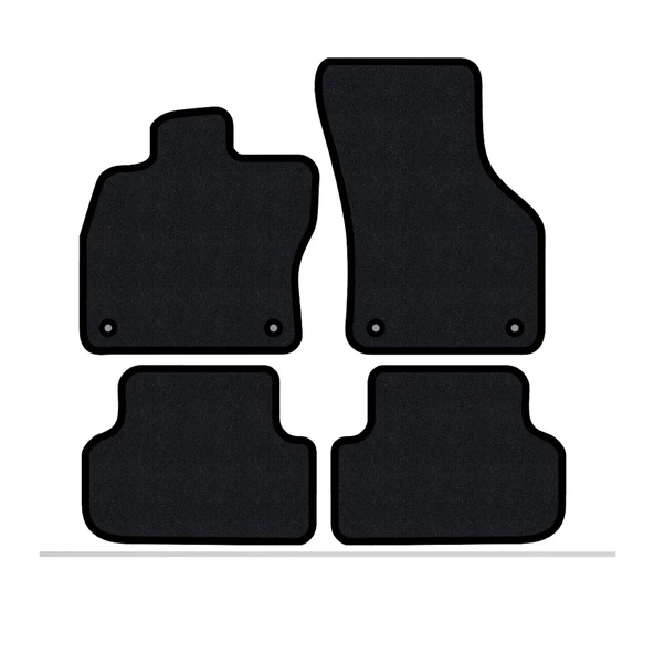 Hyundai Getz 2002-2009 Lüks Halı Paspas Siyah