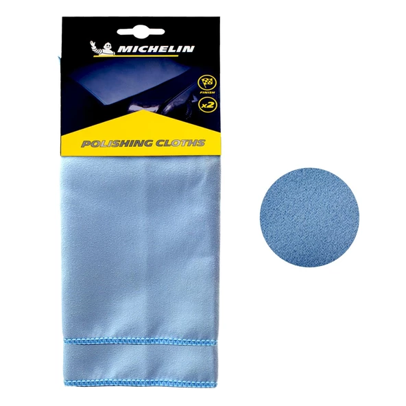 Michelin Mc32484 32X32Cm Mikrofiber Cilalama, Parlatma Bezi, 2 Adet