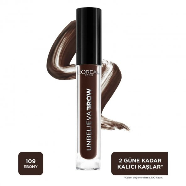 Loreal Paris Unbelıeva Brow Kaş Maskarası 109 Ebony