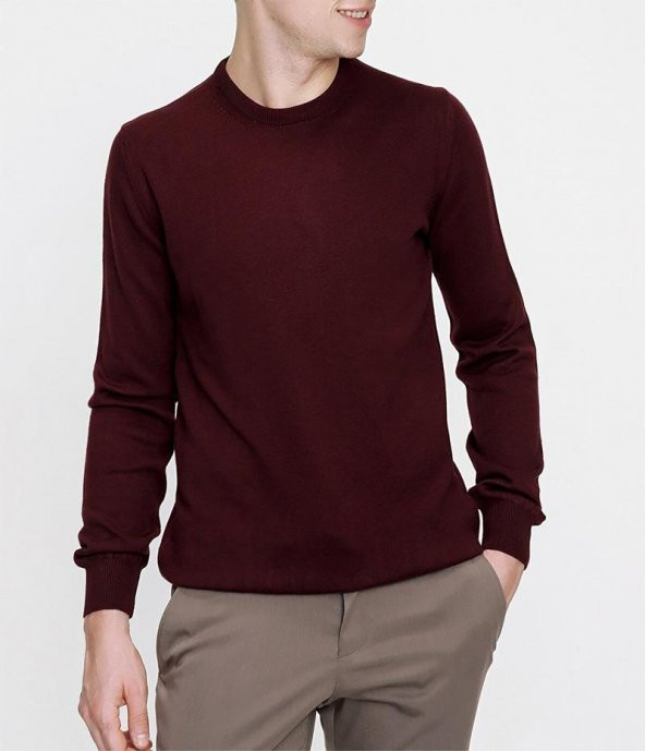 Dormen Slim Fit Sıfır Yaka Erkek Triko