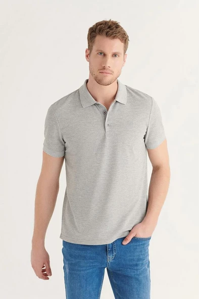Classics Regular Fıt Kıvrılmayan Polo Yaka Erkek Tişört - 4