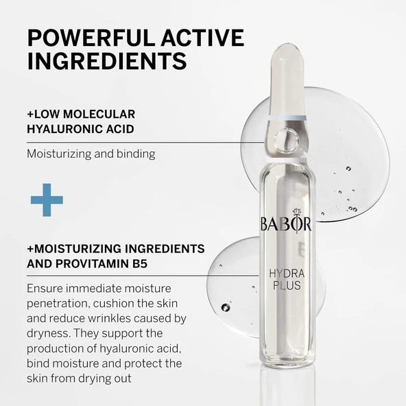 BABOR Hydra Plus Ampul Nemlendirici Serum - Resim 4