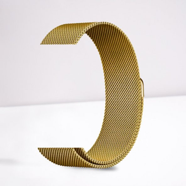 Cosmostech Akıllı Saat Watch için Uyumlu 42,44,45,49MM, 1/2/3/4/5/6/se/7/8/Ultra Metal Seri Kordon ve Kayışı Gold - 2