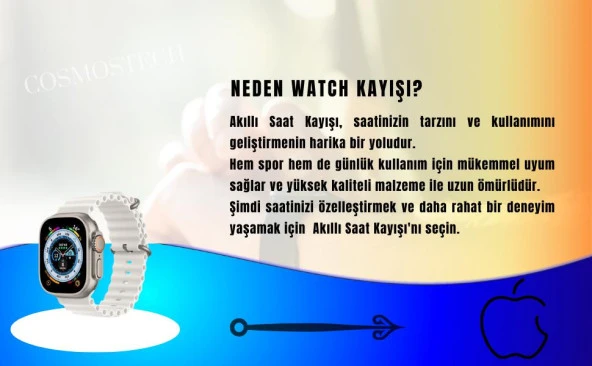 Cosmostech Akıllı Saat Watch için Uyumlu 42MM 44MM 45MM 49MM 1/2/3/4/5/6/se/7/8/ultra Akıllı Saat Silikon Kordon ve Kayışı Yeşil - 7