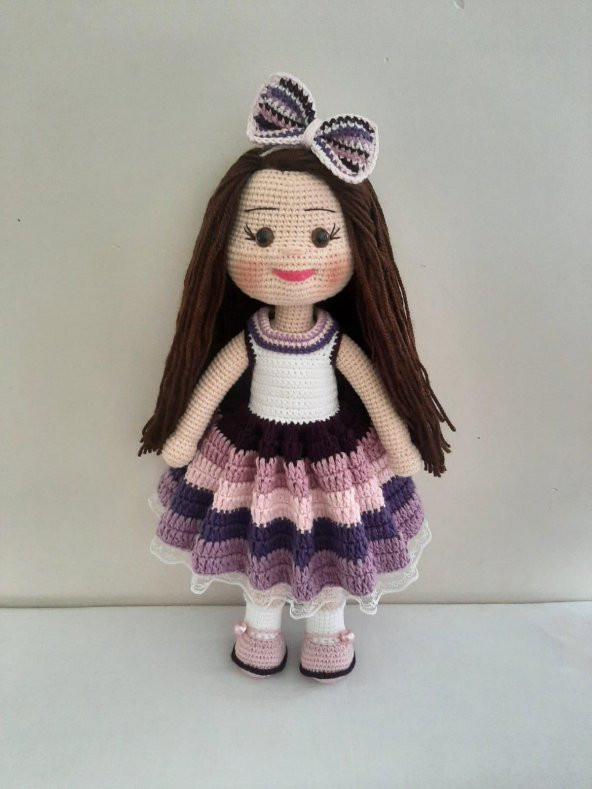 Gökkuşağı Bebek Amigurumi Organik Oyuncak